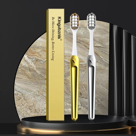 Kingubznis Luxury Gold & Silver Toothbrush