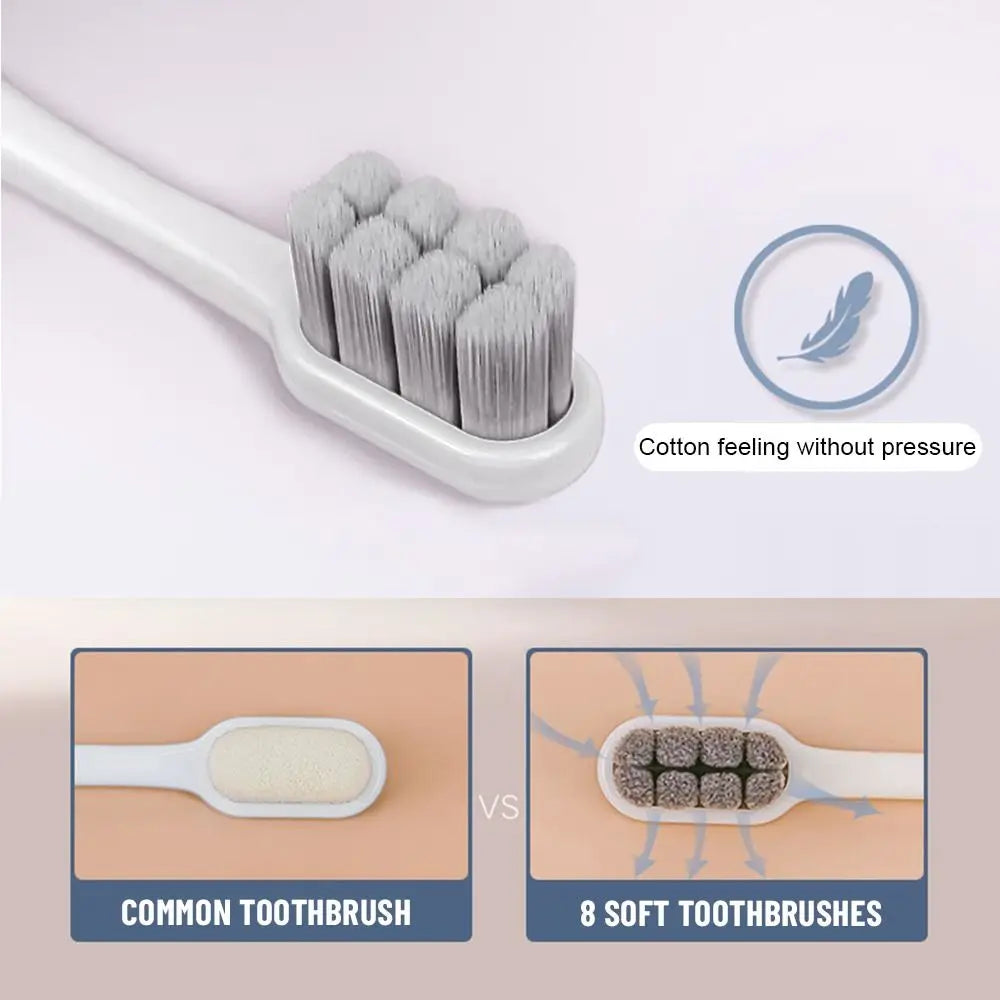 Ultra-Soft Wave Toothbrush for Sensitive Gums – Premium Oral Care