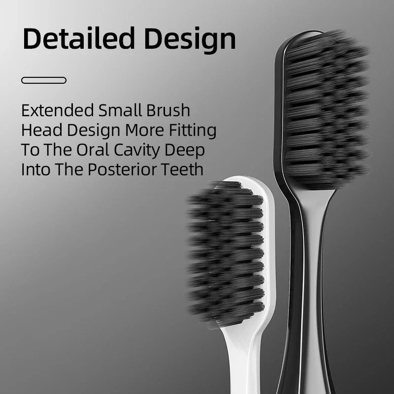 Y-Kelin Extra Hard Toothbrush Set for Men